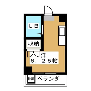 ベイサイドレジデンス【3階】の間取り