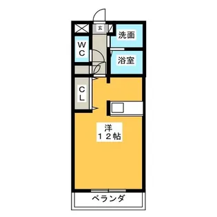 アヴァンセ・ヒロ【1階】の間取り
