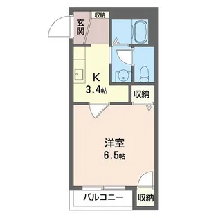 クレインズ メゾン【2階】の間取り