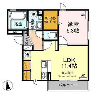 エテルナ【2階】の間取り