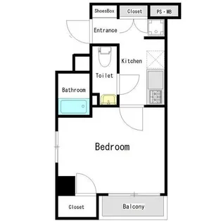 AZEST本所吾妻橋【3階】の間取り