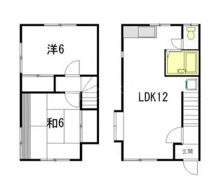 静岡県浜松市中央区領家2【一戸建】の間取り