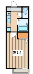 ロイヤルヒルズ町前【1階】の間取り