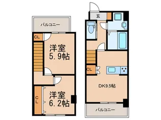 Mind´s Heiwa【4階】の間取り