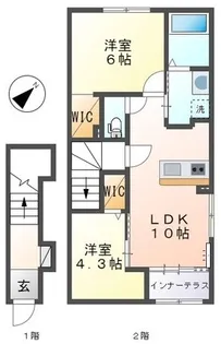 Bigsea【2階】の間取り