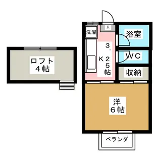 長町南ハイム【2階】の間取り