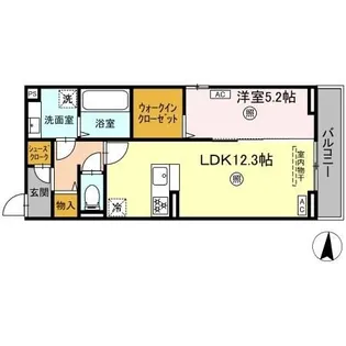 プライムヒル【3階】の間取り