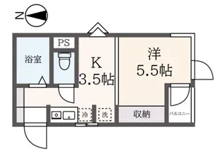 アーバンコート雪谷【2階】の間取り
