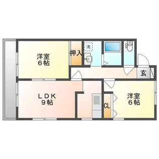 フォブールはまなすI・II・III【1階】の間取り