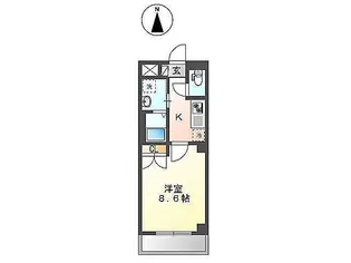 リバブルパレス【2階】の間取り