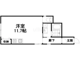ベストプレイス東寺【1階】の間取り