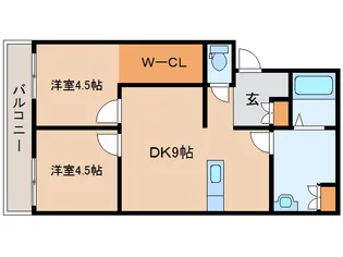 アネックス【1階】の間取り