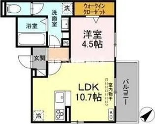 岐阜県岐阜市柳津町南塚5【アパート】の間取り
