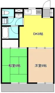 ファミリーナ秋津【2階】の間取り