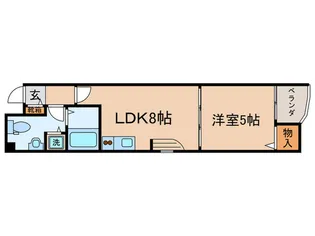 More Kawaramachi【3階】の間取り