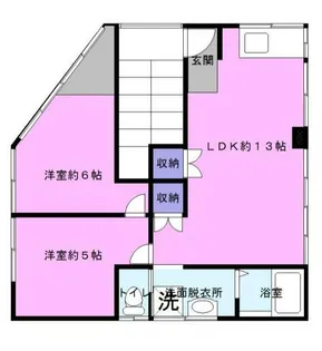 大義ビル【3階】の間取り