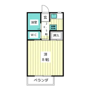 アールズDEUX【2階】の間取り