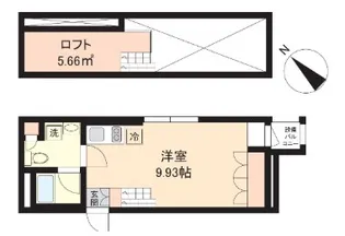 PASEO神宮前 パセオ神宮前【3階】の間取り