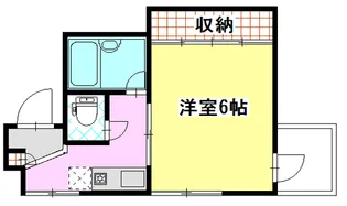 メゾン小町【2階】の間取り
