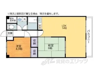 メゾンあおき1【2階】の間取り