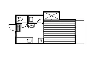 宮一コーポ【2階】の間取り