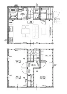 静岡県浜松市中央区鴨江3【一戸建】の間取り