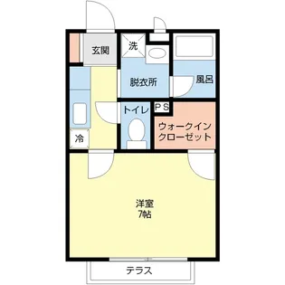 グリーンティー【1階】の間取り