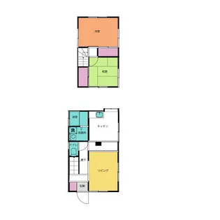 埼玉県深谷市小前田【一戸建】の間取り