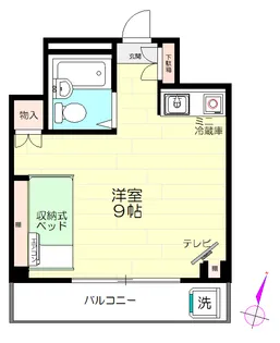 神奈川県相模原市南区北里1【マンション】の間取り