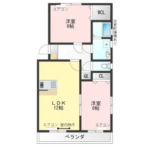 パークポイント瑞穂 B【1階】の間取り