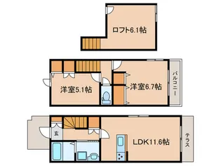パークレジデンス平和台の間取り