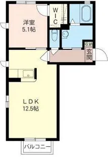 群馬県前橋市南町2【アパート】の間取り