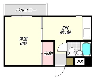 ウィステリア【2階】の間取り