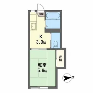 パルハイツ【1階】の間取り