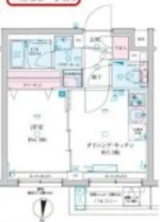 ジェノヴィア京成立石V【2階】の間取り