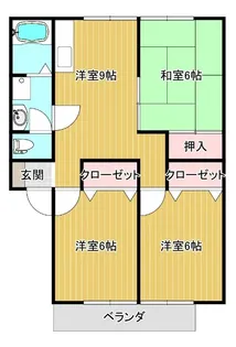 シエスタハイツ大塔【1階】の間取り