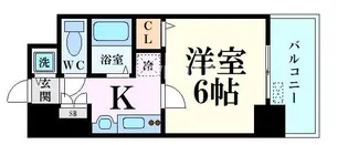 プレサンスNAGOYA桜通ビッグビート【5階】の間取り