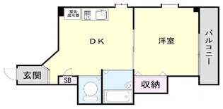 サンシャイン高倉【2階】の間取り