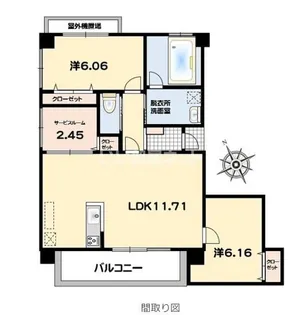 First天久【2階】の間取り