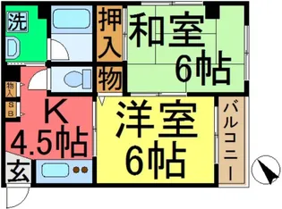 あもえビル【4階】の間取り