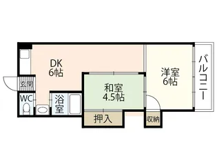 寺西ビル【4階】の間取り