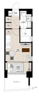 東京都江東区平野2【マンション】の間取り