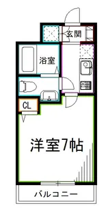 東京都杉並区阿佐谷北2【マンション】の間取り
