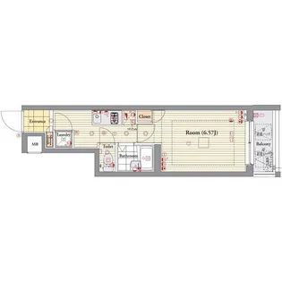 ビバリーホームズ氷川台II【1階】の間取り