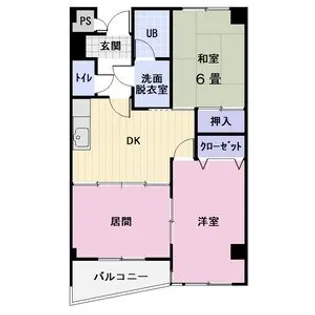 しるく・いち【4階】の間取り