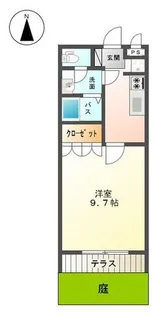 プランドールY’SII【1階】の間取り