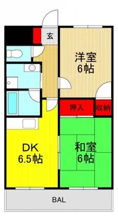 埼玉県川口市並木1【マンション】の間取り
