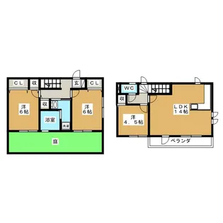 神奈川県横浜市鶴見区下末吉6【一戸建】の間取り