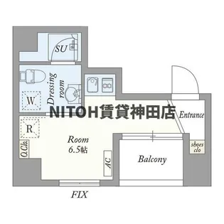 東神田プレイス【3階】の間取り