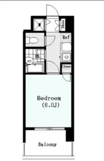 東京都港区芝3【マンション】の間取り